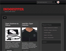 Tablet Screenshot of indozipper.com